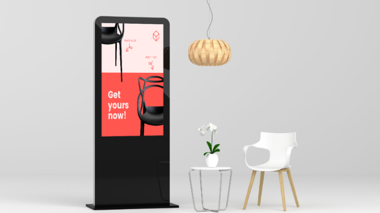 Digital signage display ad