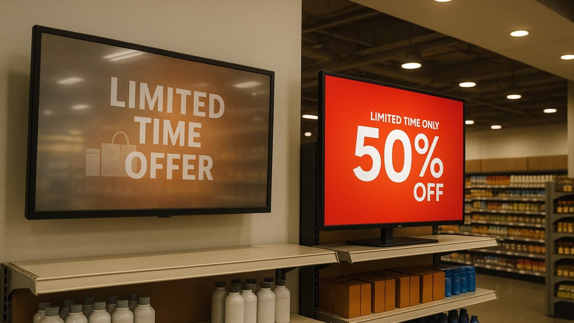 TV as a digital signage cons