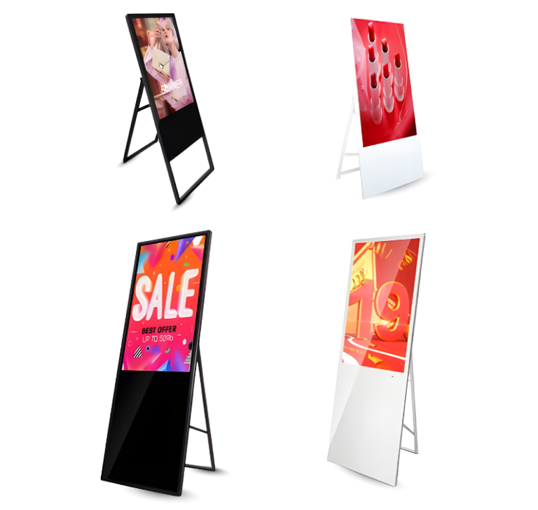 Retailr 50" AI-Powered Indoor Digital Signage Display with Built-in PC & Smart Content Automation