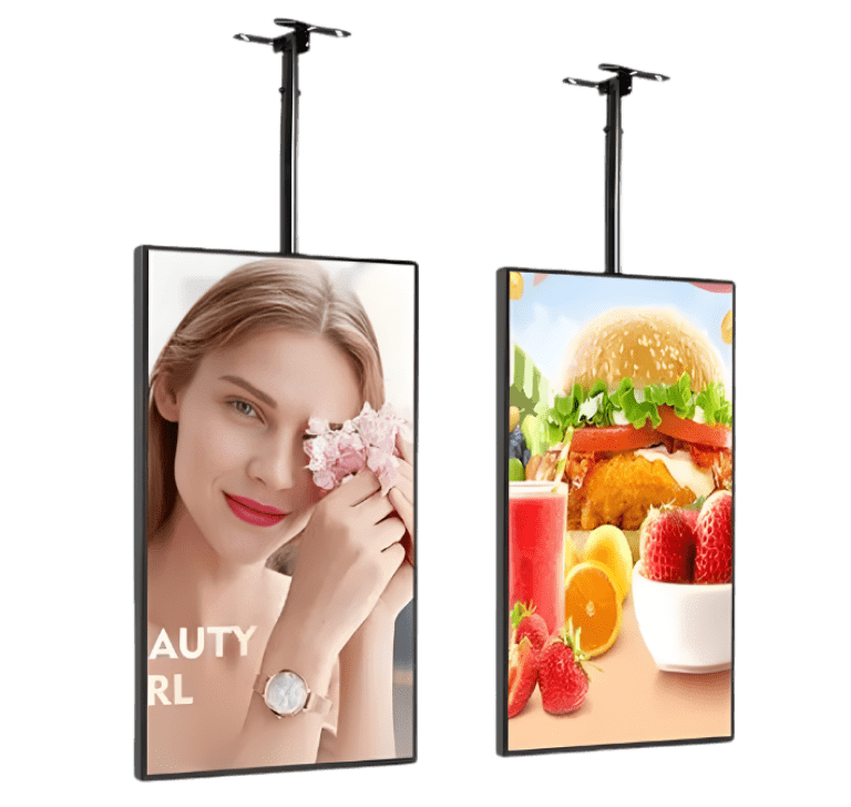 Retailr 55" AI-Powered High-Brightness Window Display – 3000 nits with Adaptive CMS