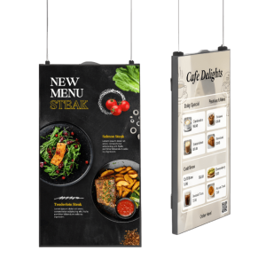 Retailr 43" AI-Powered High-Brightness Window Display – 3000 nits with Adaptive CMS