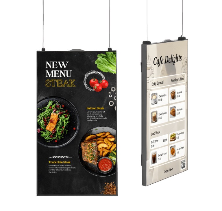 Retailr 43" AI-Powered High-Brightness Window Display – 3000 nits with Adaptive CMS