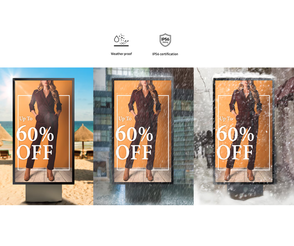 Samsung 55" OHA-S Series FHD Full Outdoor Signage Display (OH55A-S) - Image 7