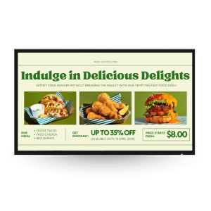 Philips C-Line 65BDL8051C Digital Signage Display – 65" 4K UHD Touch Display