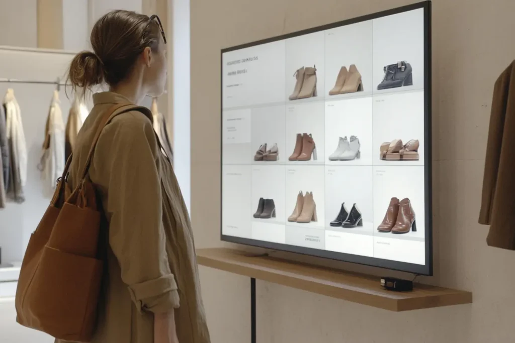 Smart TV Mirror Use Cases in Retail