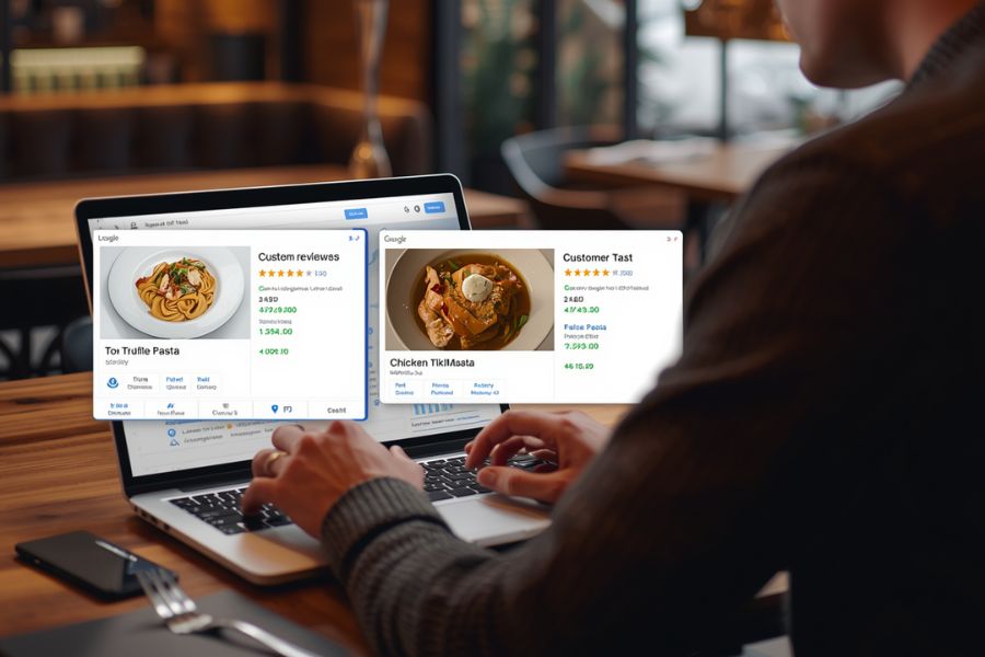 What does Google's review tagging system do?