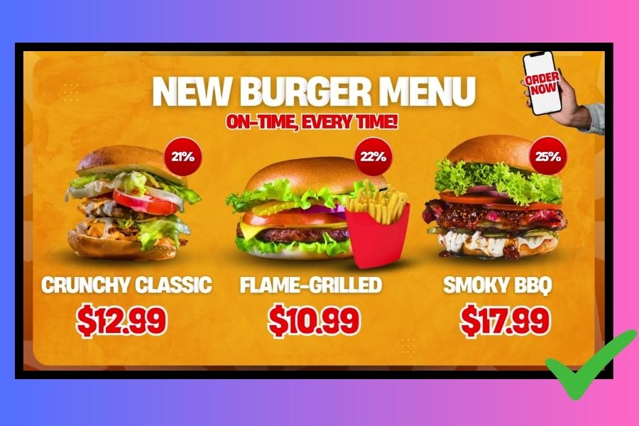 How can I use menu layout to highlight high-profit items?
