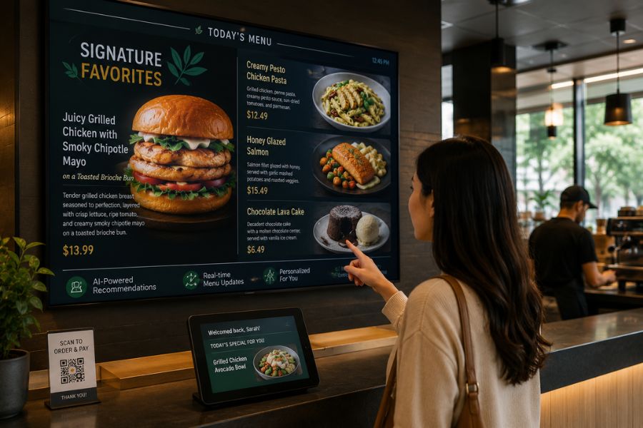 How can descriptive language influence what customers order?