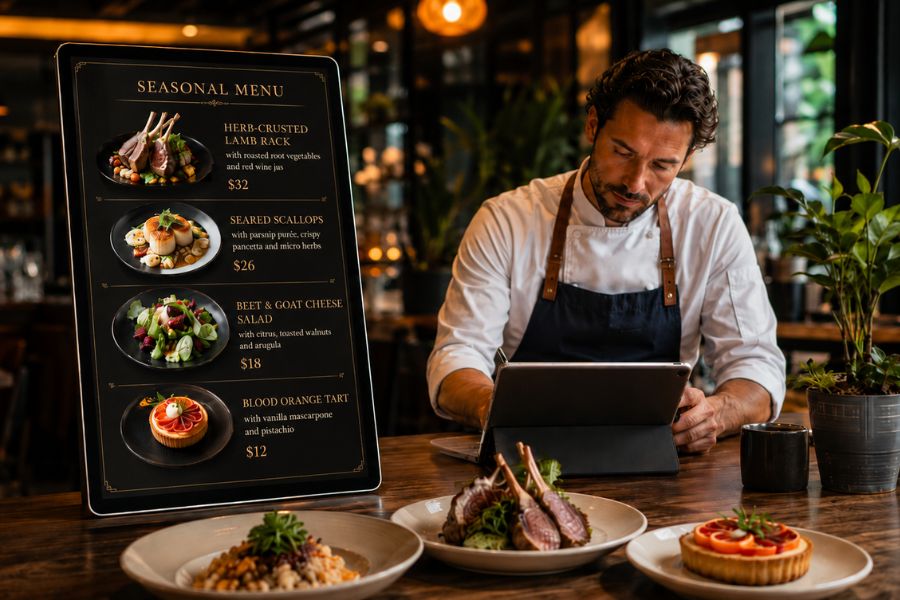 Menu Updates and Design for Restaurant Growth