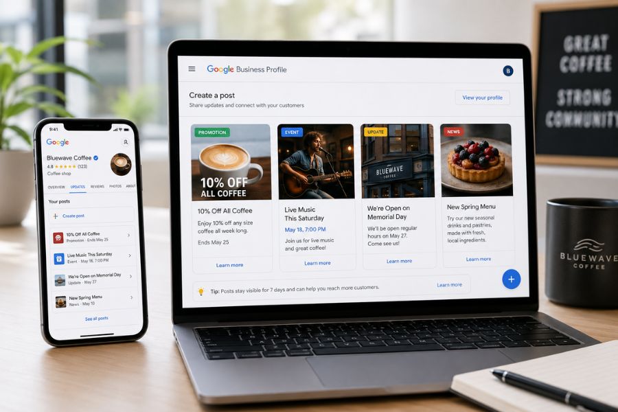 What kind of Google Posts should I share?