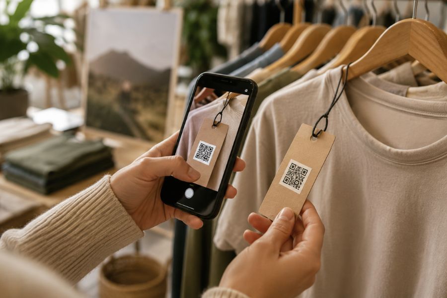 What kind of data should QR codes include for Gen Z?