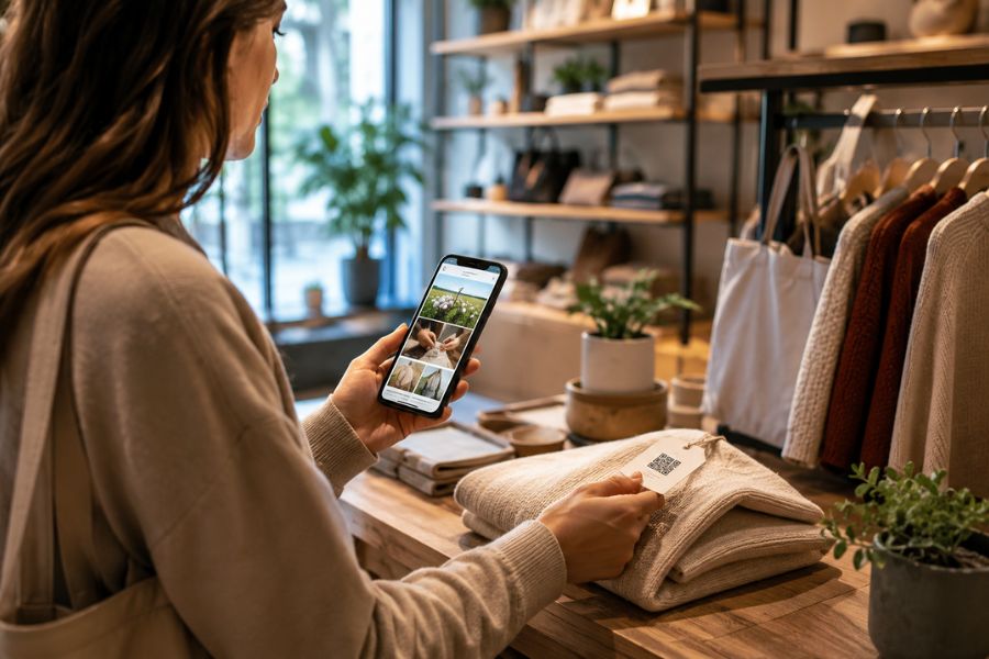 How can digital storytelling show a brand's authenticity?