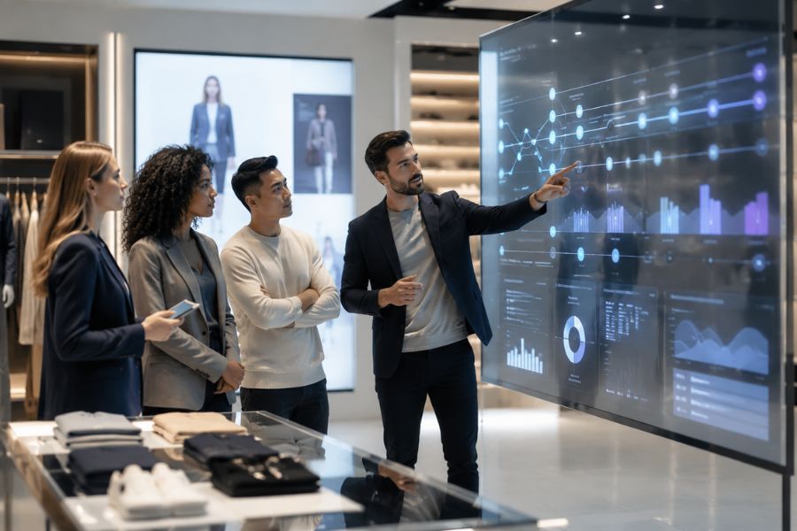 What would a sample 12-month AI roadmap look like?