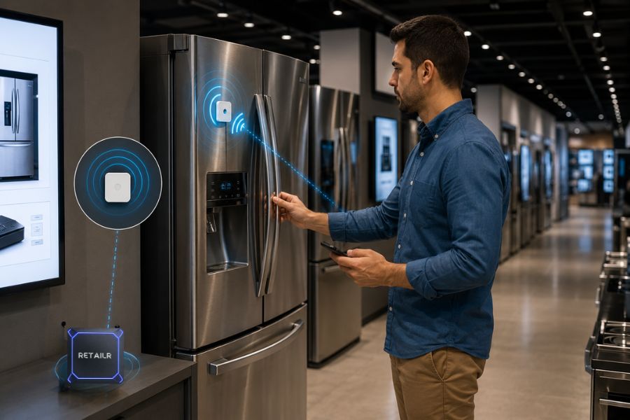 How do RFID and NFC tags track product interaction